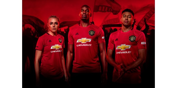 Manchester United lançou a camisola em casa para a temporada 2019/20